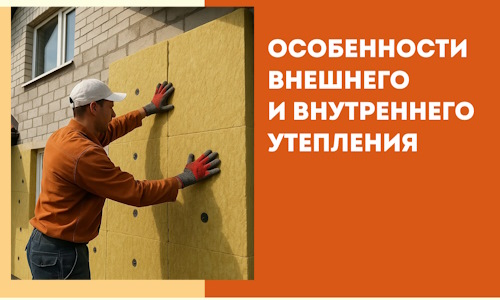 Какие особенности внешнего и внутреннего утепления в Екатеринбурге