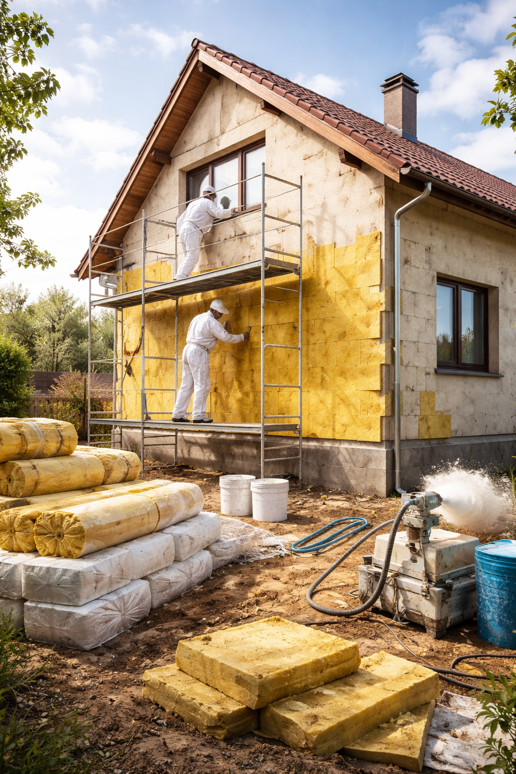 Профессиональное утепление домов в Екатеринбурге — тепло, надежность, экономия