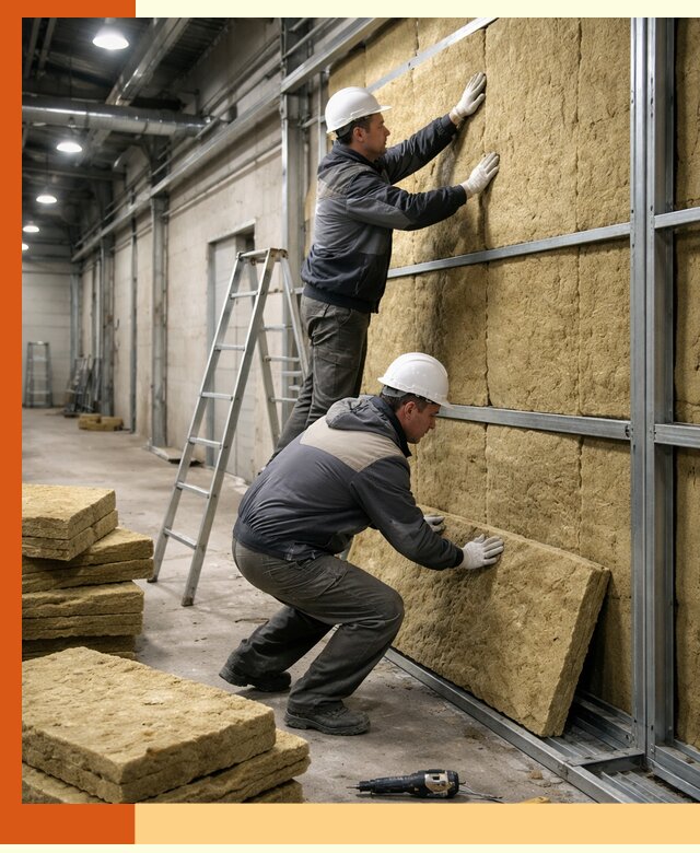 Утепление цеха под ключ в Екатеринбурге с гарантией качества