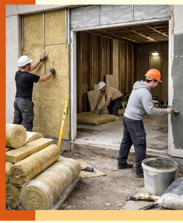 Утепление торгового павильона в Екатеринбурге — качественно и энергоэффективно